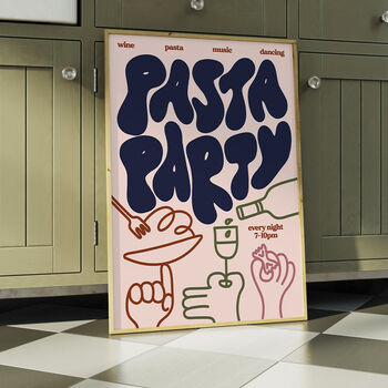 Pasta Party Print, 4 of 10