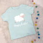 Little Lamb Kids/Baby Easter T Shirt, thumbnail 1 of 3
