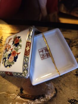 Square Kintsugi Trinket Box, 2 of 3