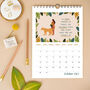 A4 Wild Women Personalised 2023 Monthly Calendar, thumbnail 5 of 5