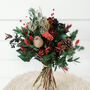 Winter Red's Christmas Dried Flower Bunch, thumbnail 1 of 3