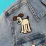Wallace And Gromit Gromit Sew On Patch, thumbnail 2 of 2