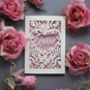 Papercut Love Card, thumbnail 3 of 9