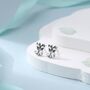 Sterling Silver Schnauzer Dog Stud Earrings In Oxidised, thumbnail 1 of 11