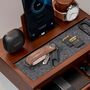 Wooden Phone Stand Christmas Gift For Men Walnut, thumbnail 4 of 7