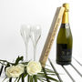 Personalised Welsh Ash Champagne Holder, thumbnail 3 of 4