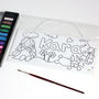 Paint Your Own Girls Or Boys Name Canvas Sign, thumbnail 12 of 12