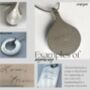 Vase Shape Sterling Silver Urn Necklace, thumbnail 6 of 8