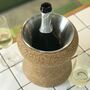 Cork And Steel Wine Cooler 11th Anniversary Gift, thumbnail 10 of 12