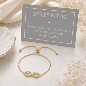 Friendship Infinity Drawstring Bracelet, 4 of 6