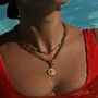 Zodiac Sun Pendant Necklace, thumbnail 6 of 9