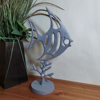 Fish Iron Ornament 37cm, 3 of 11