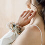 Maya Dusky Pink Wedding Dried Flower Bridesmaid Corsage, thumbnail 3 of 3