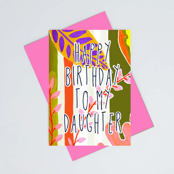 Happy Birthday Daughter Card, 2 of 2