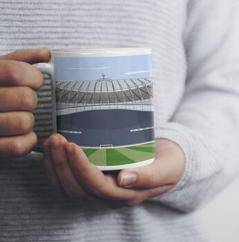 Custom Contemporary Mug Of Any Football Stadium, 8 of 8