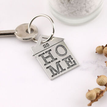 Home Couples New Home Housewarming Present Keyring, 9 of 9