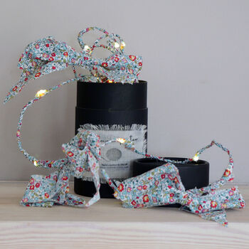 Liberty Print Bow Fairy Lights, 10 of 10