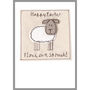 Personalised Sheep Father's Day Card For Dad / Grandad, thumbnail 7 of 12