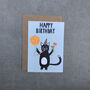 Happy Birthday Cat Greetings Card, thumbnail 5 of 8