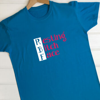 Personalised Adults Resting Bitch Face T Shirt, 2 of 7