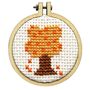 I've Fallen For You Mini Matchbox Cross Stitch Kit, thumbnail 2 of 3
