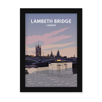 Lambeth Bridge London Framed Print, 4 of 6