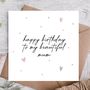 Happy Birthday Card For Mother, thumbnail 1 of 3