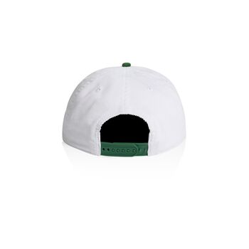 Hoy Explore Cord Five Panel White / Forest, 5 of 5