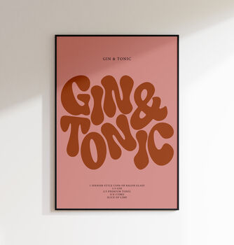 Gin And Tonic Print, 9 of 9