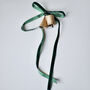 Christmas Bells With Velvet Ribbon Set Of Two Pairs, thumbnail 7 of 7