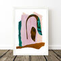Wilting Leaf Abstract Art Print, thumbnail 5 of 7
