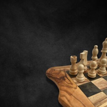 Customisable Wooden Chess Board Engraved | Wedding Gift, 4 of 5