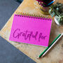 'Grateful For' Embroidered Journal, thumbnail 1 of 5