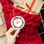 Personalised Name Christmas Wreath Place Setting, thumbnail 3 of 7