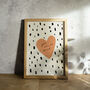 'You Are So Loved' Illustrated, Typographic Art Print A4, thumbnail 1 of 3