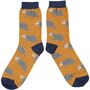 Lambswool Ankle Socks For Men : Animals, thumbnail 5 of 7