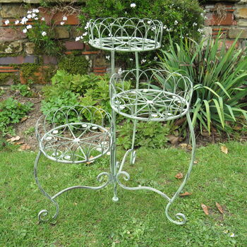 Metal Three Tier Pot Stand, 5 of 10