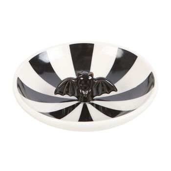 Striped Bat Jewellery Trinket Dish, 2 of 3