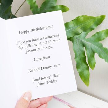 Black Toy Poodle Birthday Card, 4 of 9