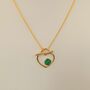 Adah Gold Plated Necklace, thumbnail 4 of 8