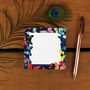100 Page Tear Off Memo Pad Lepidoptera Butterfly Print, thumbnail 3 of 8