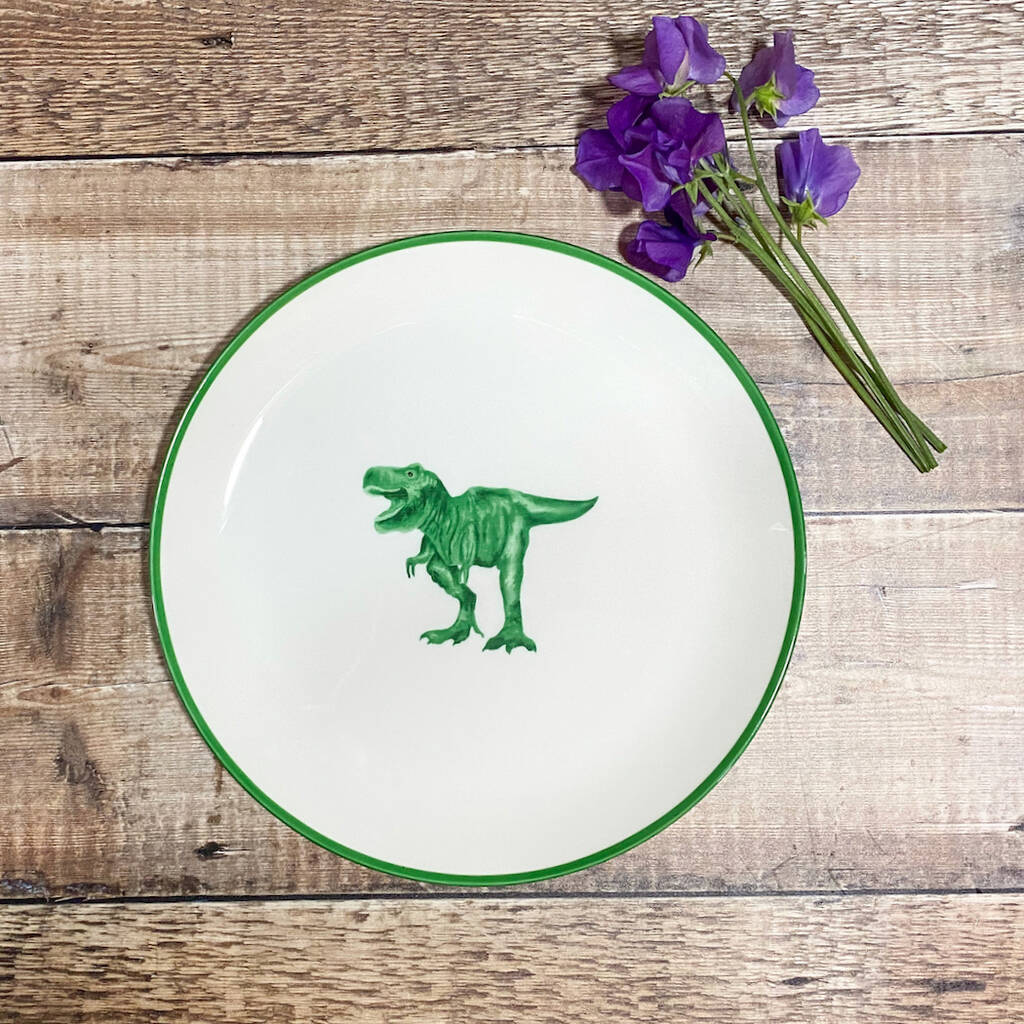 T Rex Coupe Dinner Plate, 1 of 3