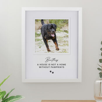 Personalised Pet Photo Upload Framed Print, 8 of 12