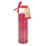 Vanilla Advent Tube Candle Red And White, thumbnail 4 of 7