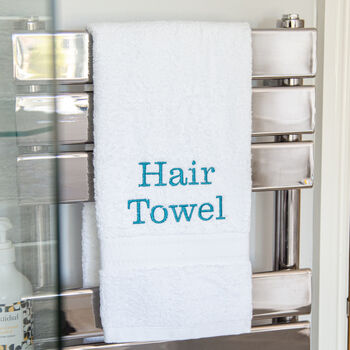 Personalised Luxury Cotton Hand Towel, 3 of 12
