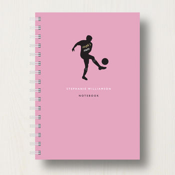 Personalised Football Lover's Journal Or Notebook, 10 of 10