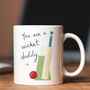 Dad, Daddy Or Grandad Cricket Pun Mug, thumbnail 1 of 6