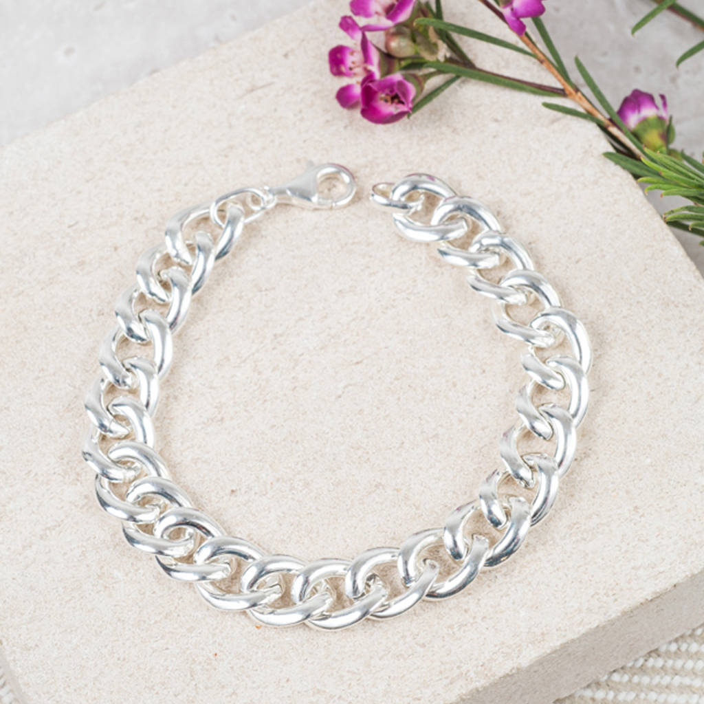 sterling silver links bracelet by auree jewellery | notonthehighstreet.com