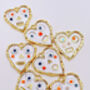 Hand Made Cute Heart Characters Earrings Small, thumbnail 2 of 11