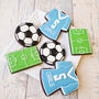 Football Biscuits Gift Box, Personalised Birthday Gift, thumbnail 11 of 12
